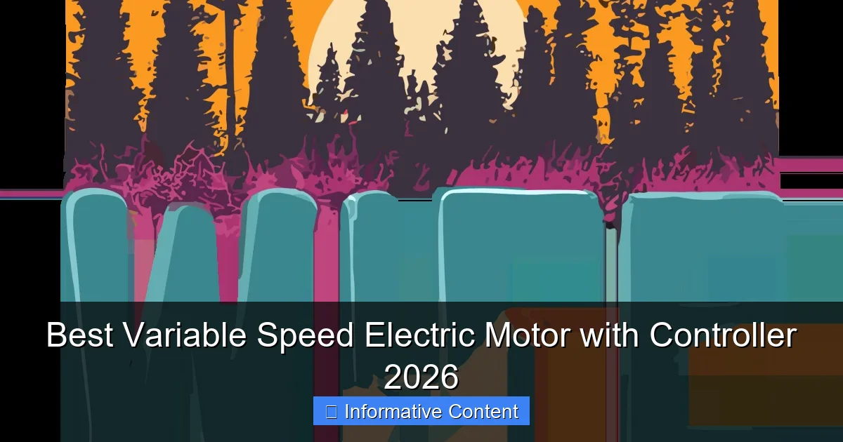 Best Variable Speed Electric Motor with Controller 2026