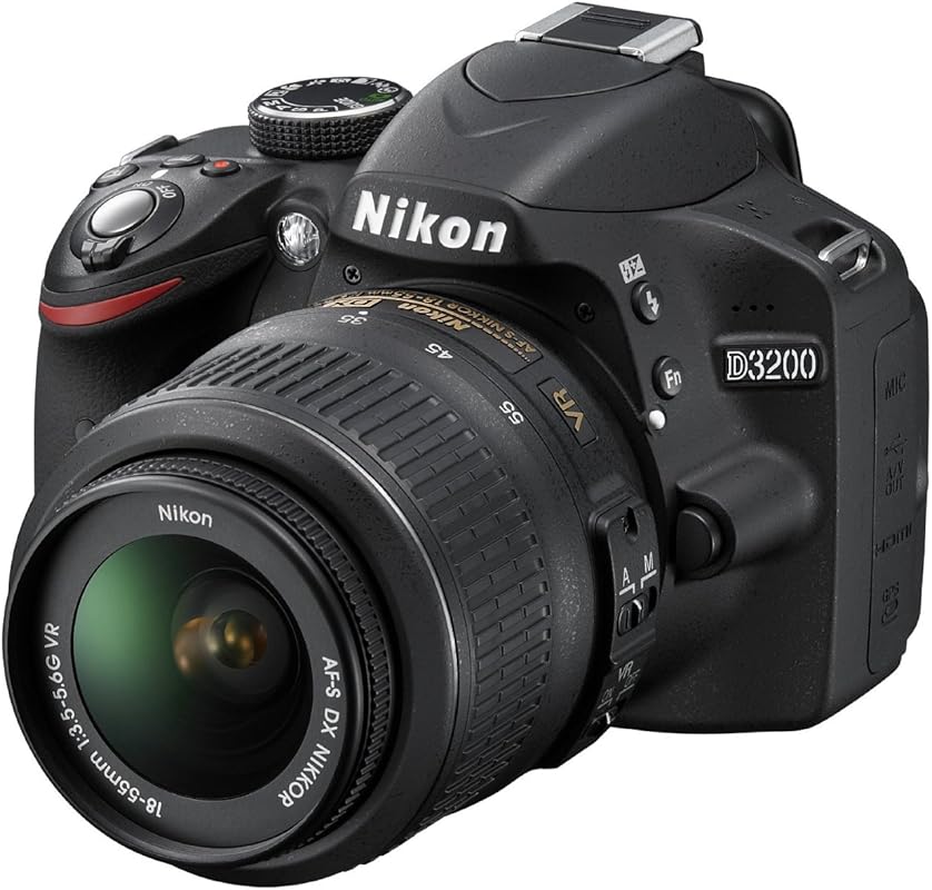 Nikon D3200 24.2MP DSLR with 18-55mm f/3.5-5.6 VR Lens (Import)