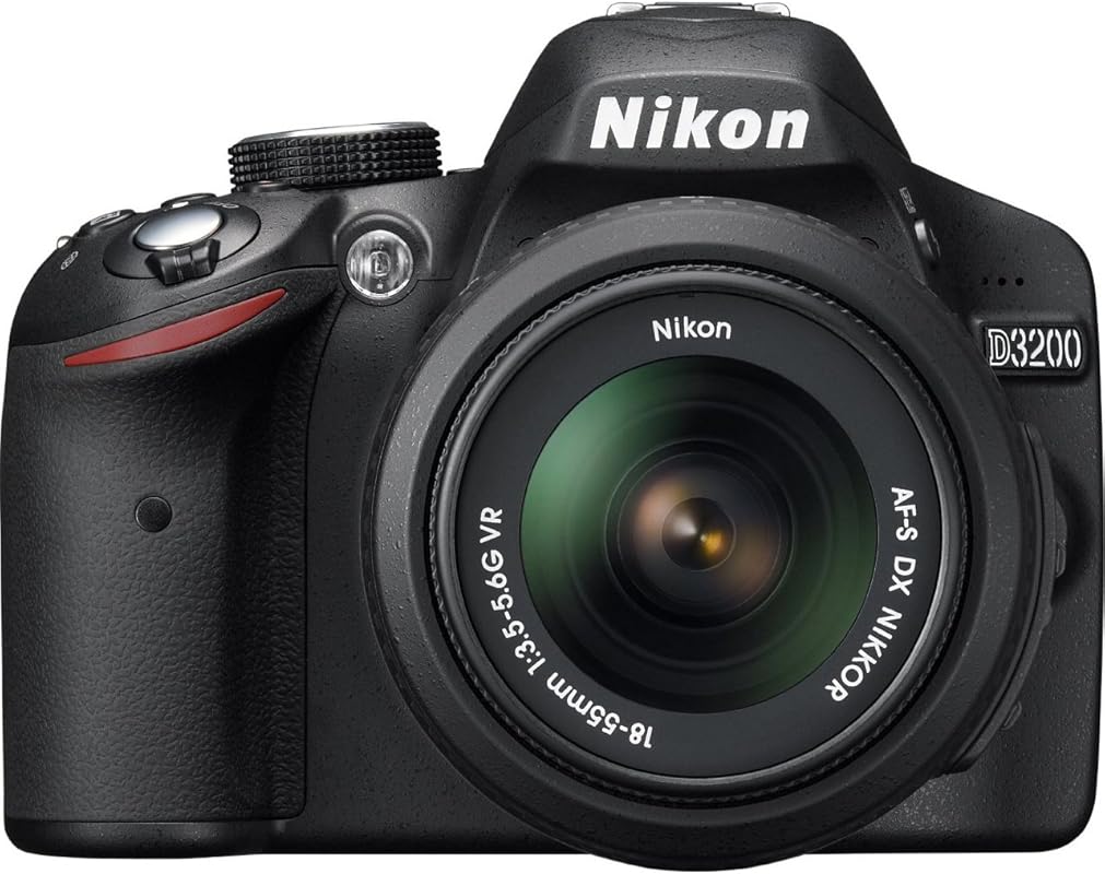 Nikon D3200 24.2MP DSLR with 18-55mm f/3.5-5.6 VR Lens (Black)