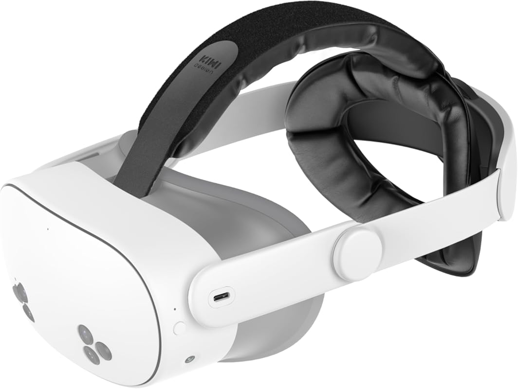 Comfortable Adjustable Head Strap for Meta Quest 3/3S, Enhanced Support