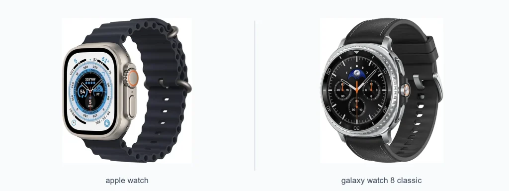 Apple Watch vs Galaxy Watch 8 Classic: Which Is Better