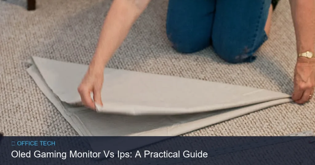 Oled Gaming Monitor Vs Ips: A Practical Guide
