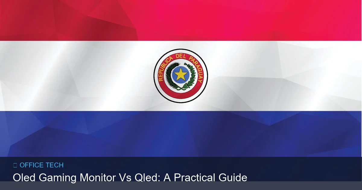 Oled Gaming Monitor Vs Qled: A Practical Guide