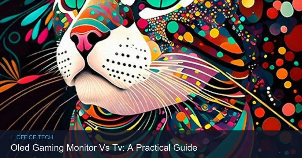 Oled Gaming Monitor Vs Tv: A Practical Guide