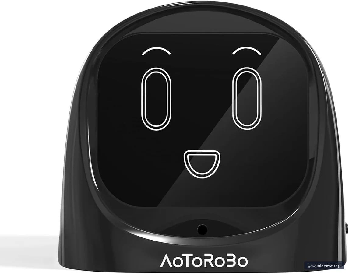Smart AI Car Chat Robot, Voice Activated Assistant with Custom Personality, Hands-Free Driving Co-Pilot, in-Car & Home Use, Interactive Companion Robot, Black