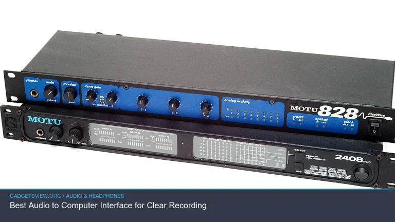 Best Audio to Computer Interface for Clear Recording