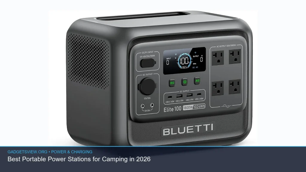 Best Portable Power Stations for Camping in 2026
