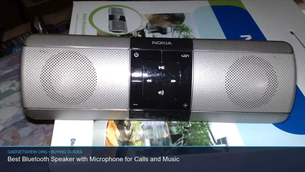 Best Bluetooth Speaker with Microphone for Calls and Music