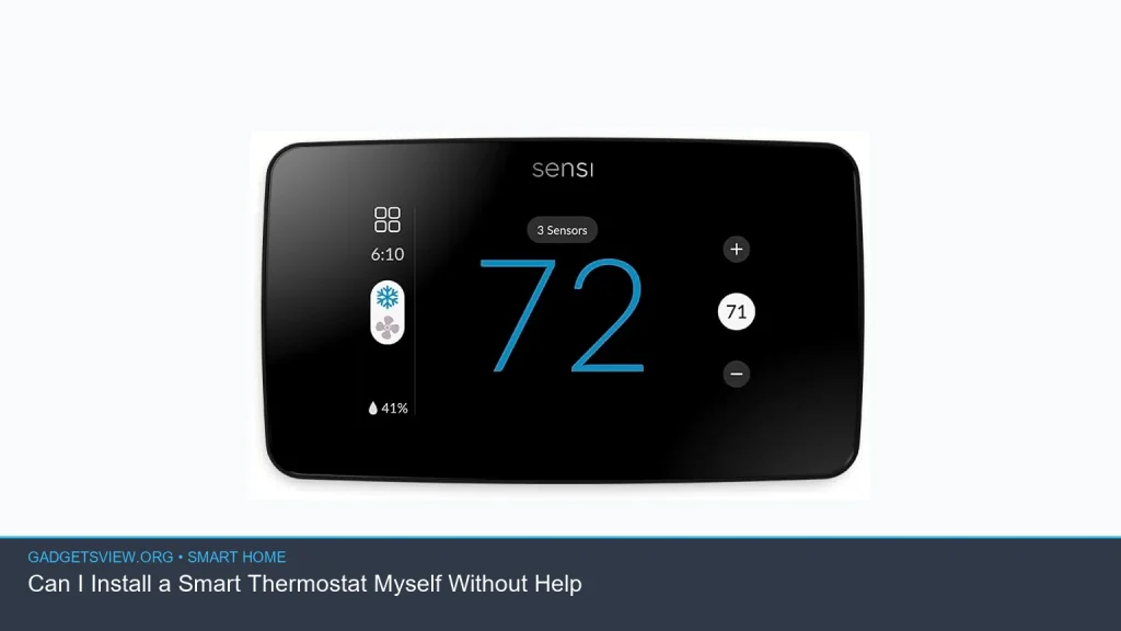 Can I Install a Smart Thermostat Myself Without Help