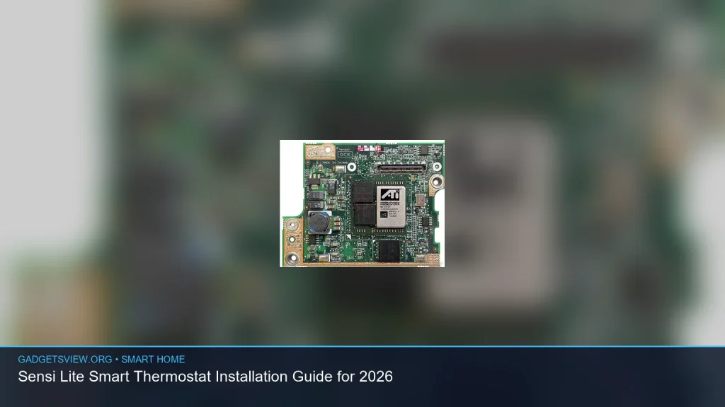 Sensi Lite Smart Thermostat Installation Guide for 2026