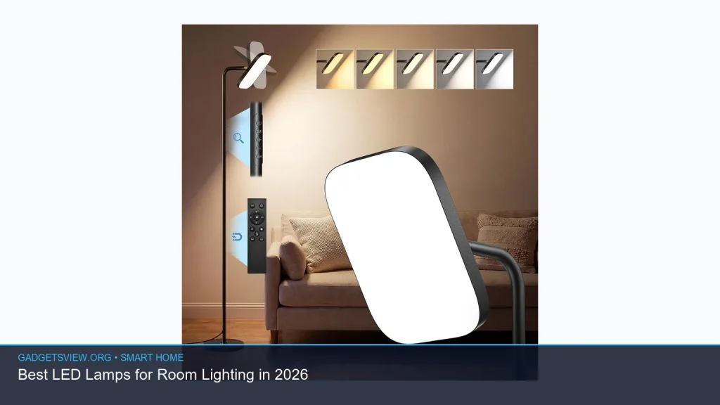 Best LED Lamps for Room Lighting in 2026