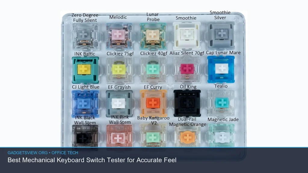 Best Mechanical Keyboard Switch Tester for Accurate Feel