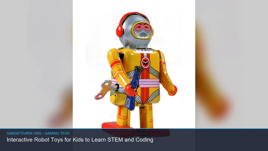 Interactive Robot Toys for Kids to Learn STEM and Coding