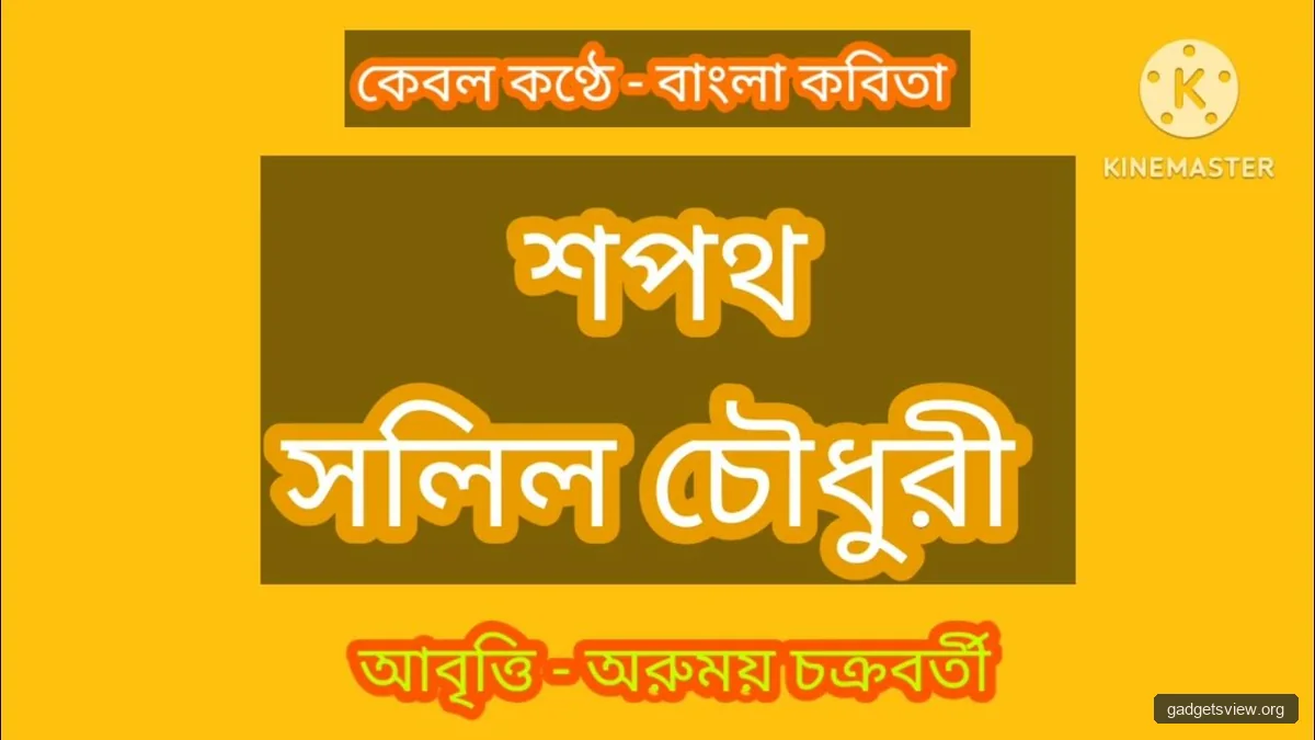 শপথ/সলিল চৌধুরী/বাংলা কবিতা আবৃত্তি/Sapath/Salil Chowdhury/Bengali poem ...