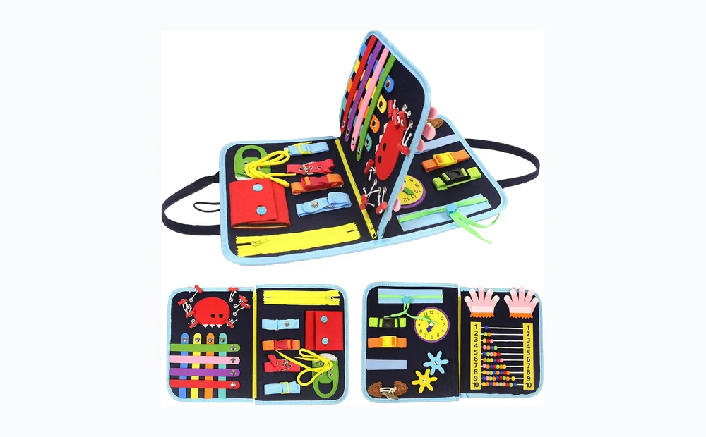 Fidget Blanket for Adults with Dementia, Dementia Products for Elderly