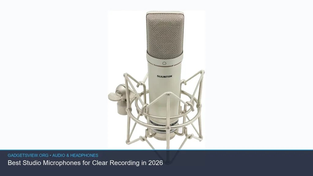 Best Studio Microphones for Clear Recording in 2026