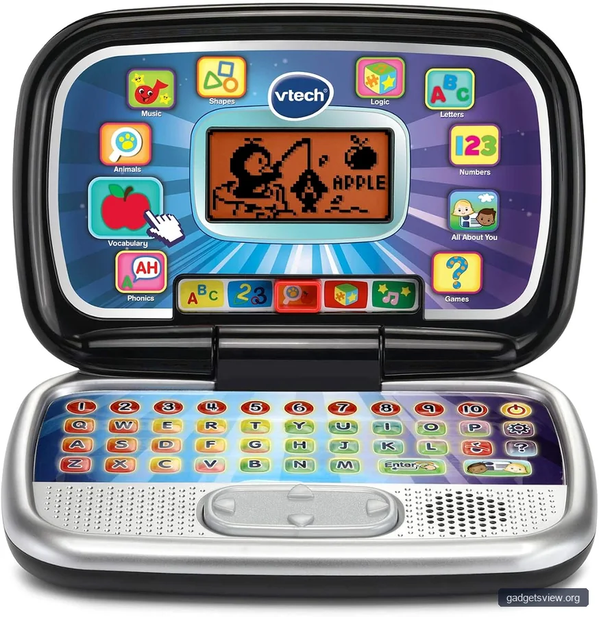 VTech Play Smart Preschool Laptop, Black